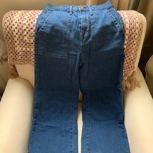 High waisted Wide leg Mariner Pant Gap